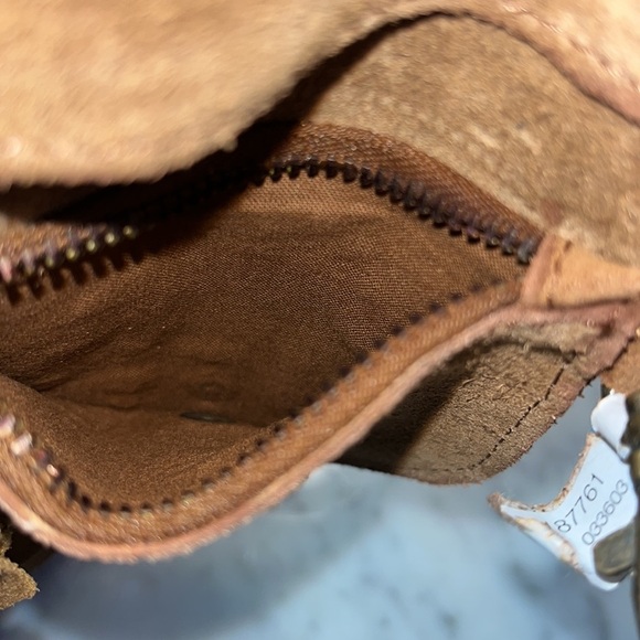 Free People Studded Clip On Wallet Leather in Color: Cognac NWT - Picture 8 of 16